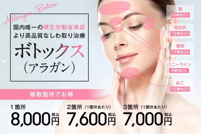 ボトックス おすすめ